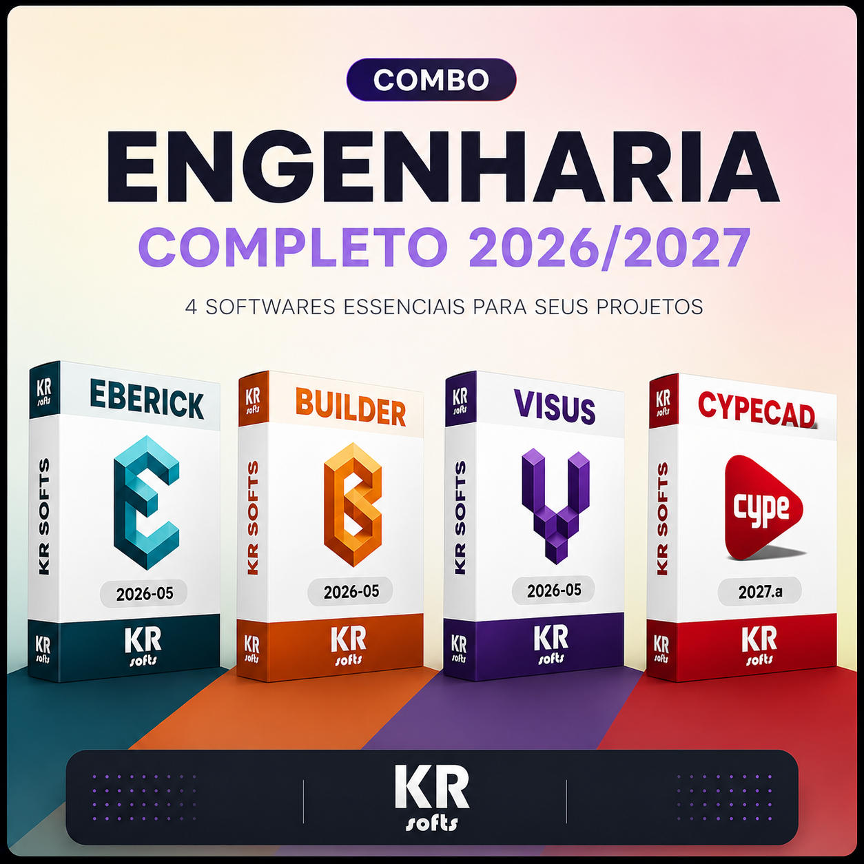 Combo: Eberick/Builder/Visus/Cypecad
